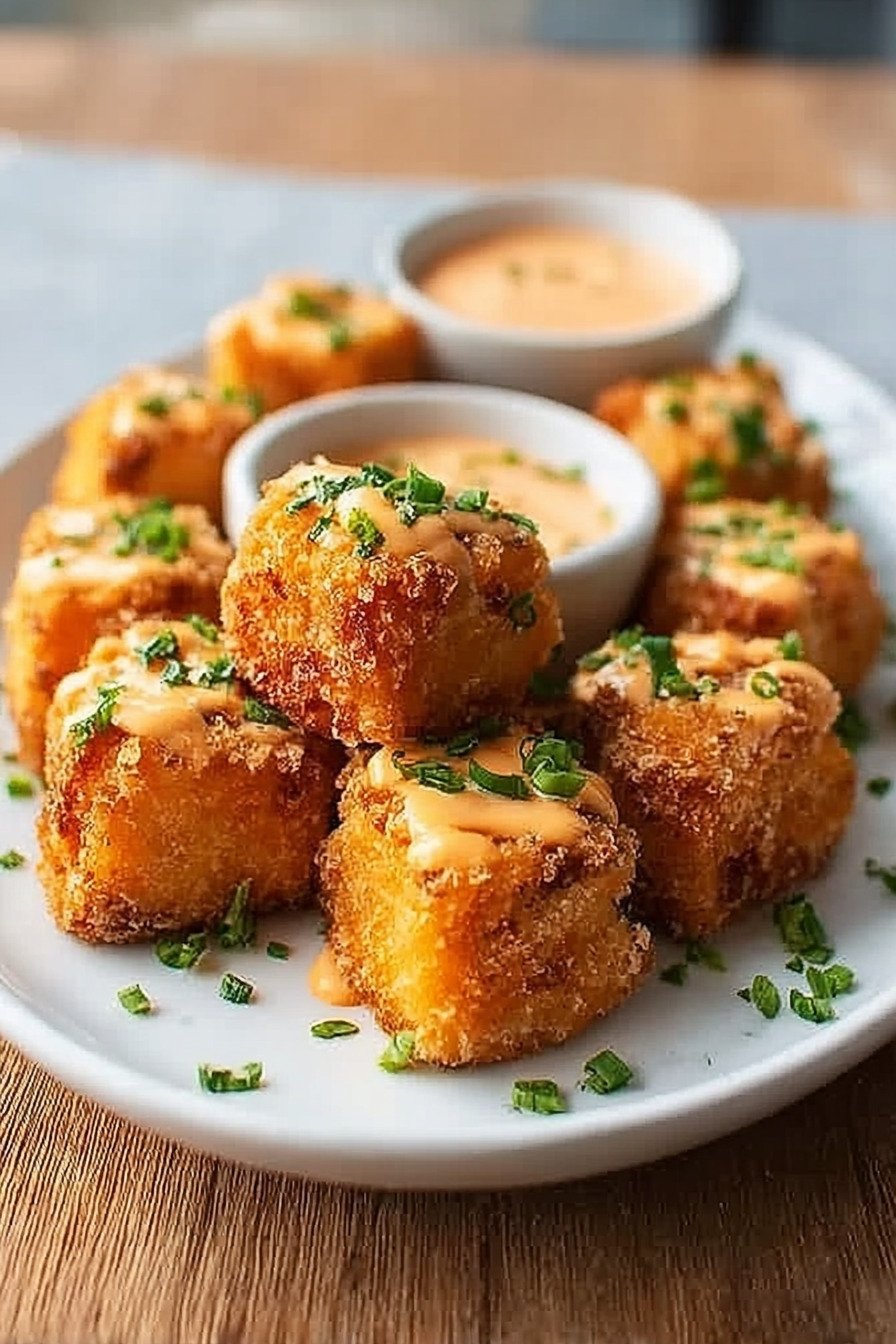 Crispy Bang Bang Salmon Bites extra recipe photo
