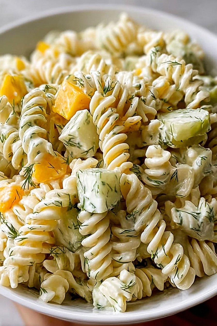 Irresistible Simple Dill Pickle Pasta Salad for Summer Fun recipe tips