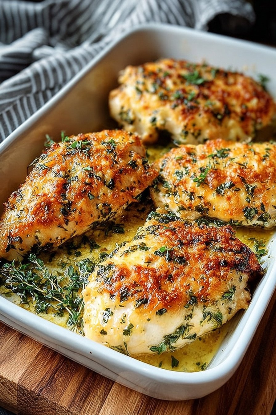 Baked Ranch Chicken for Juicy Oven Dinner final result