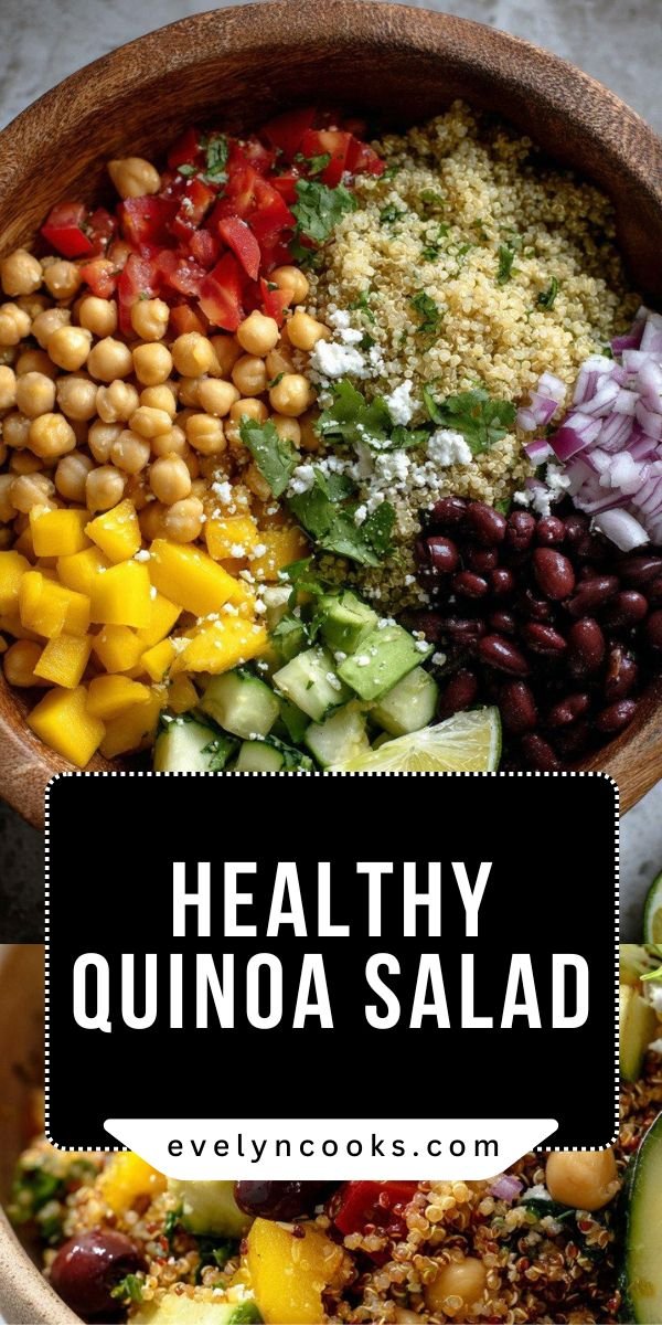 High-Protein Mediterranean Quinoa Salad save this recipe