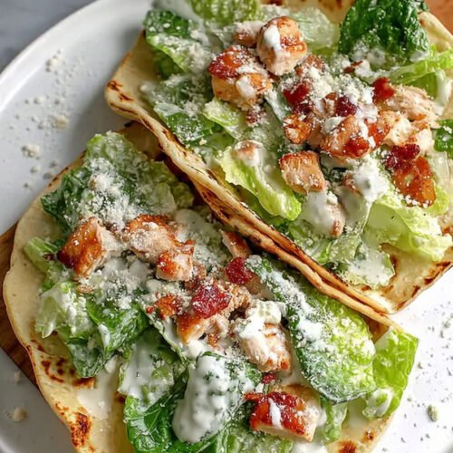 Smash Chicken Caesar Tacos with Crispy Edges extra recipe photo