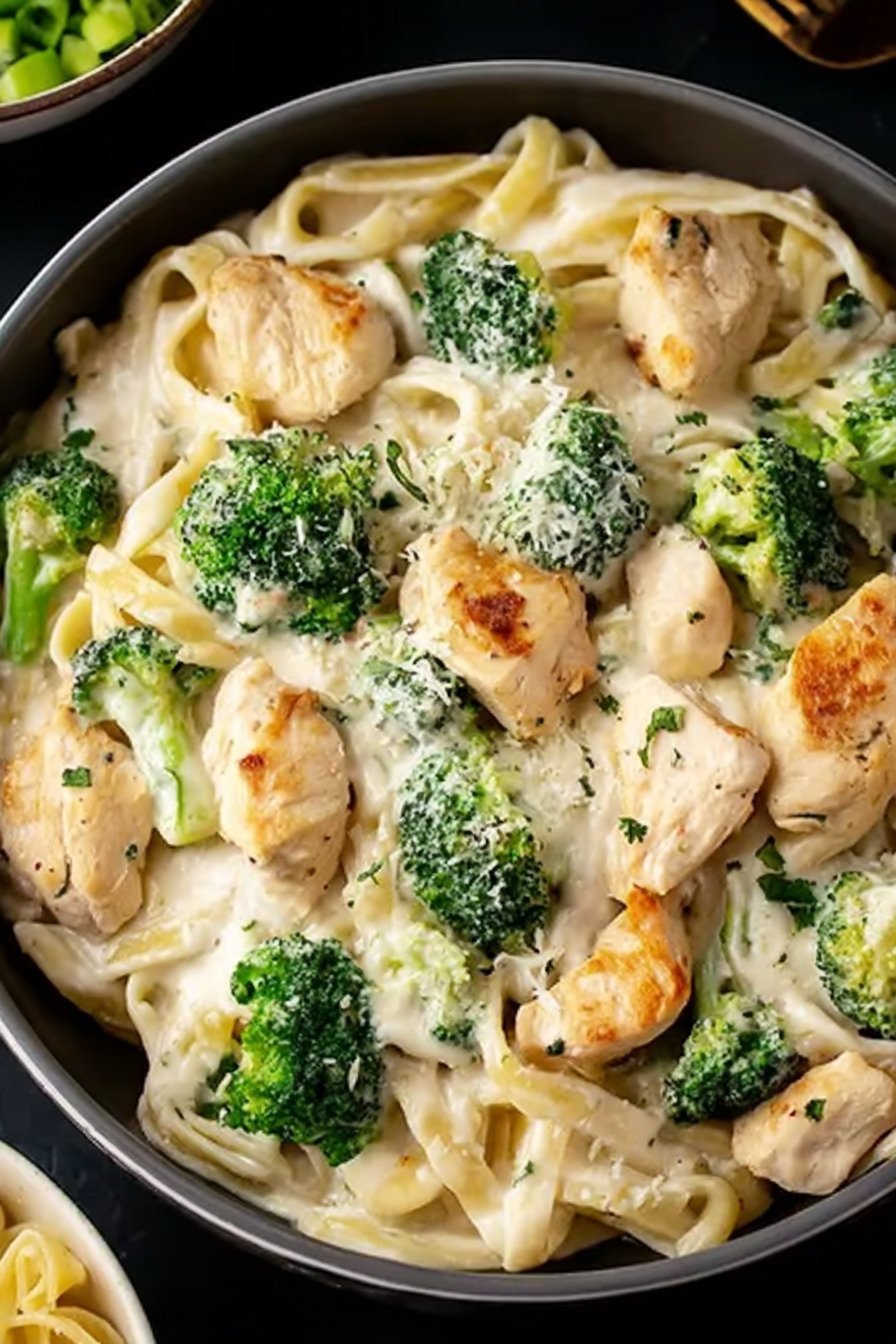 One Pot Chicken Broccoli Alfredo (Easy & Creamy) recipe tips